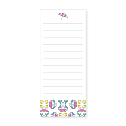 Slim Notepad | beach, non-personalized