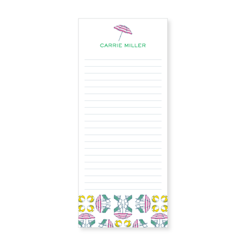 Slim Notepad | beach