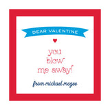 Valentine Sticker or Card // bubbles