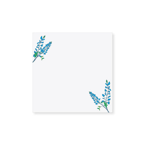 5.5" Square Notepad | bluebonnet, non-personalized