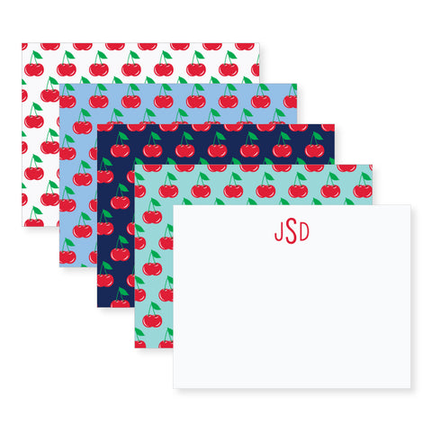 Cherry Notecards // two sizes
