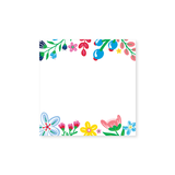 5.5" Square Notepad | floral, non-personalized