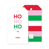 Holiday Gift Tag, non-personalized | ho ho ho