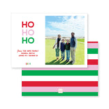 Ho Ho Ho // holiday card