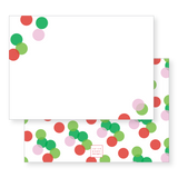 Petite Holiday Notecard Set, non-personalized | confetti