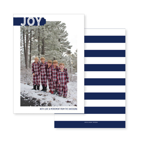 Joy Banner // holiday card