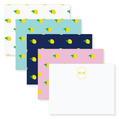 Lemon Notecards // two sizes