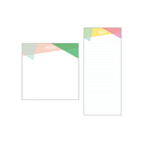 Square or Skinny Notepad | Prism {4 color variations}