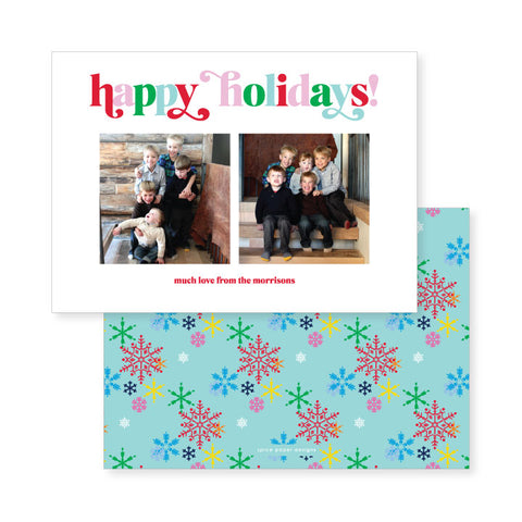 Snowflakes // holiday card