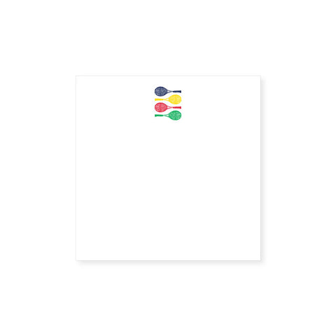 5.5" Square Notepad | tennis, non-personalized