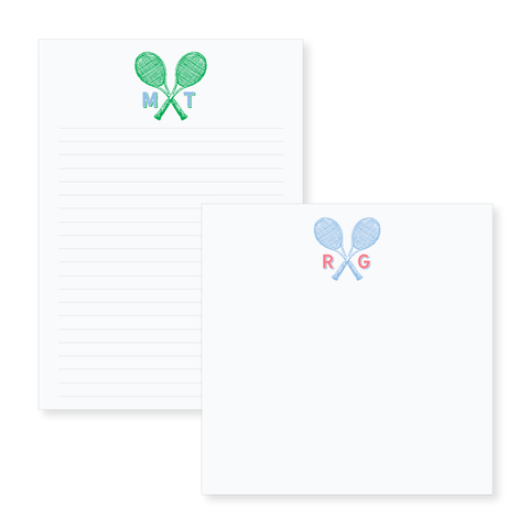 Tennis Notepad // two sizes