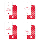 Hearts Gift Tag | personalized