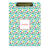 Personalized Clipboard // spring floral